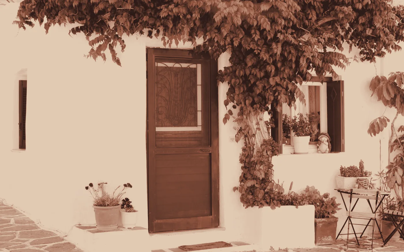 Entrée d’une maison